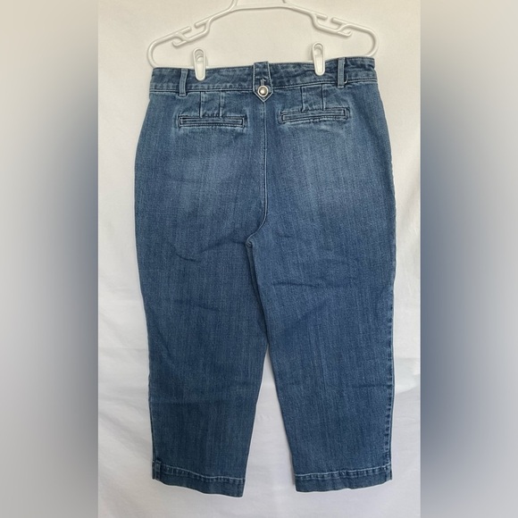 Talbots Blue Ankle Cropped Jeans - Picture 3 of 8